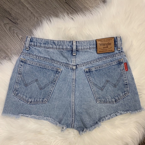 Wrangler Pants - Wrangler Cut-off Denim Shorts